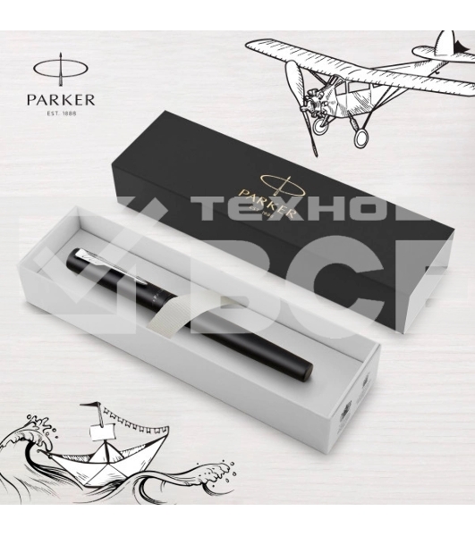 Ручка роллер Parker Vector XL (CW2159774) Black CT F черн. черн. подар.кор.