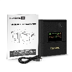 Источник бесперебойного питания ExeGate SpecialPro Smart LLB-1000.LCD.AVR.4SH.USB (1000VA/700W, LCD, AVR, 4*Schuko,USB, батарея 12V 7.2Ah - 2 шт., металлический корпус, Black), фото9