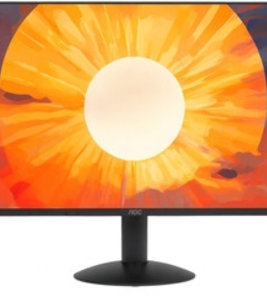 Монитор 23.8' AOC 24B30H3/BW IPS 1920x1080, 120 Гц, 1 мс, 16:9, 300 кд/м², HDMI 1.4, VGA, белый