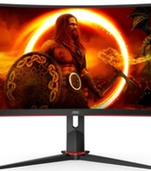 Монитор 34' AOC CU34G2XP VA 3440x1440, 180 Гц, 1 мс, 21:9, 430 кд/м², 2xHDMI, 2xDisplayPort, изогнутый экран, Flicker Free, Low Blue Light, черный