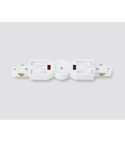 GL7179 WH белый коннектор поворотный шарнирный для однофазного шинопровода Standard 220V NEW 285*35*20
