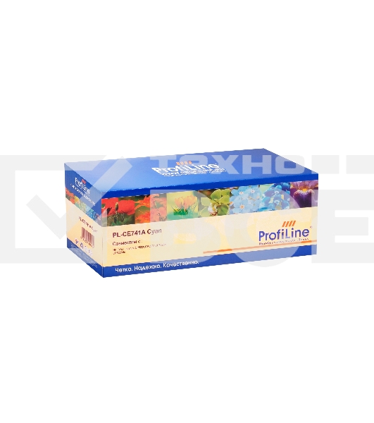 Картридж лазерный PL-CE741A для принтеров HP Color LaserJet CP5225/5225n/5225dn Cyan 7300 копий ProfiLine