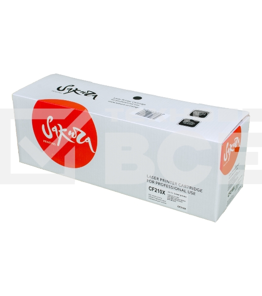 Картридж лазерный Sakura CF210X для HPLaserJet Pro 200 color M251/276, черный, 2400 к.