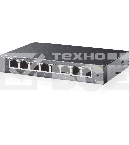 Коммутатор TP-Link SMB TL-SG108E 8-port Desktop Gigabit Switch, 8 10/100/1000M RJ45 ports