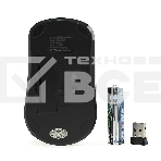 Мышь беспроводная Crown CMM-932W черный, 1000 dpi, радиоканал, USB, кнопки - 3, фото12