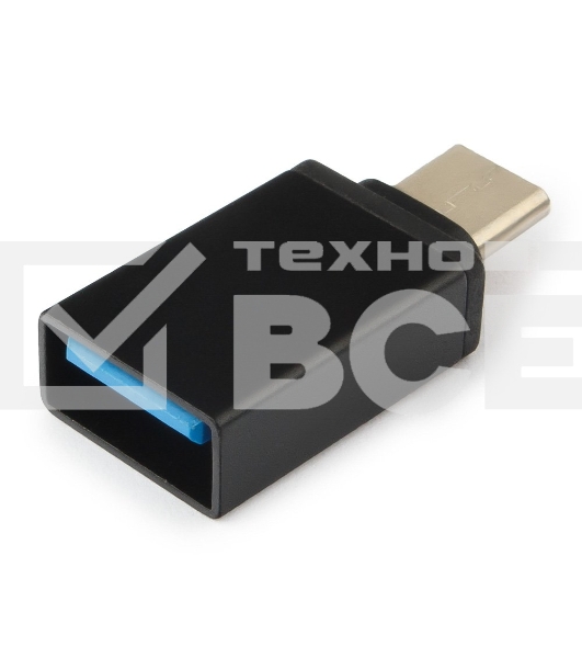 Переходник Cablexpert Переходник USB, USB Type-C/USB 2.0F, пакет (A-USB2-CMAF-01)