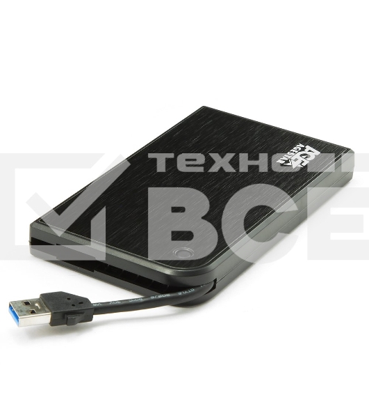 Внешний корпус для HDD/SSD AgeStar 3UB2A14 SATA II пластик/алюминий черный 2.5