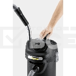 Пылесос Karcher AD 4 PREMIUM желтый/черный, 150/600 Вт, уборка сухая, пылесборник контейнер 17 л, фото10