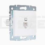 Механизм розетки компьютерн. 1-м СП KARINA RJ45 бел. LEZARD 707-0288-139, фото3