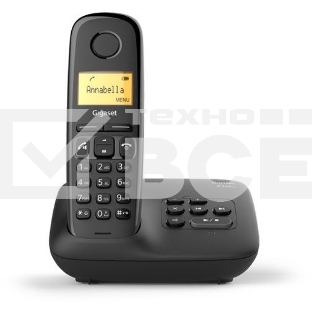 Радиотелефон Dect Gigaset A270A AM RUS черный автооветчик АОН