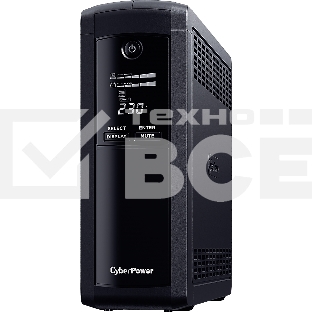 Источник бесперебойного питания UPS CyberPower VP1600EILCD Line-Interactive 1600VA/960W USB/RS-232/RJ11/45  (4 + 4 IEC С13)