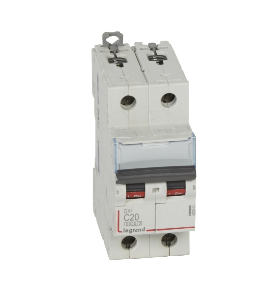 Выключатель автоматический DX3 2П С20A 6000/10kA