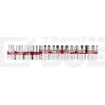 Набор торцевых головок Rexant 1/2, шестигранные, CrV, 10 шт., 10-22 мм, фото6