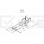 Клемма плоская штекер 6.3 мм 0,5-1.5 мм² (РП-п 1.5-(6.3) L = 25,5 мм) Rexant, фото3