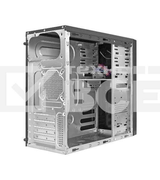 Компьютерный корпус Exegate EX283245RUS  Minitower ExeGate MA-373X-600W-12 (mATX, БП UN600 с вент. 12см, 2*USB, аудио, черный)