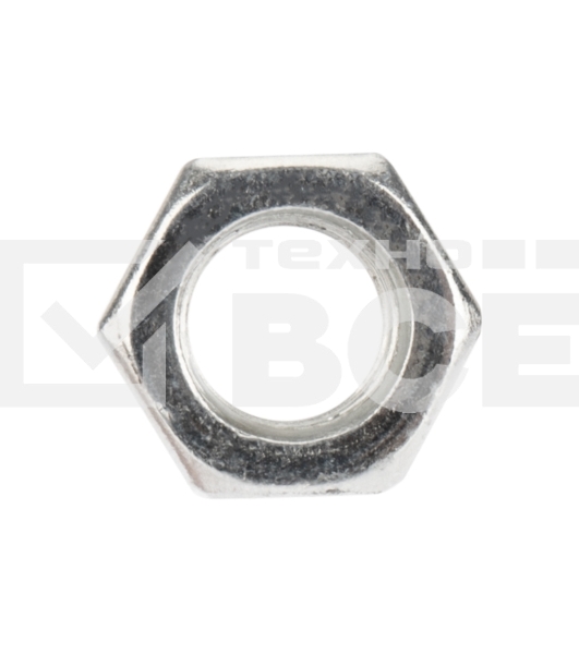 Гайка шестигранная KRANZ DIN 934, M12, короб (25 шт./уп.)