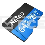 Флеш карта microSDHC 64GB Netac P500 <NT02P500STN-064G-S> (без SD адаптера) 80MB/s, фото4