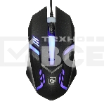 Мышь проводная Oklick 396M INSOMNIA черный, 1000 dpi, USB, кнопки - 3, фото2