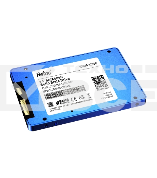 Накопитель SSD Netac N535S, 120GB, 2.5