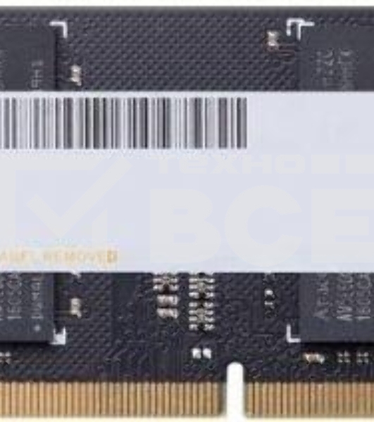 Оперативная память Apacer, DDR4, 8GB (1x8GB), 2666MHz, CL19, SO-DIMM