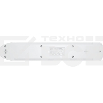 Сетевой фильтр Pilot L GP 6 розеток (5 евро + 1GP) 7 м/ Surge protector Pilot L GP 6 outlets (5 EUR + 1GP) 7 m white, фото 1