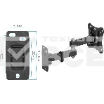 Кронштейн для телевизора Kromax CORBEL-3 черный 10