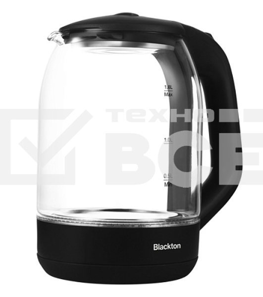 Чайник Blackton Bt KT1823G Белый-Бежевый Мощность1500Вт, Максимальный объем 1.8л