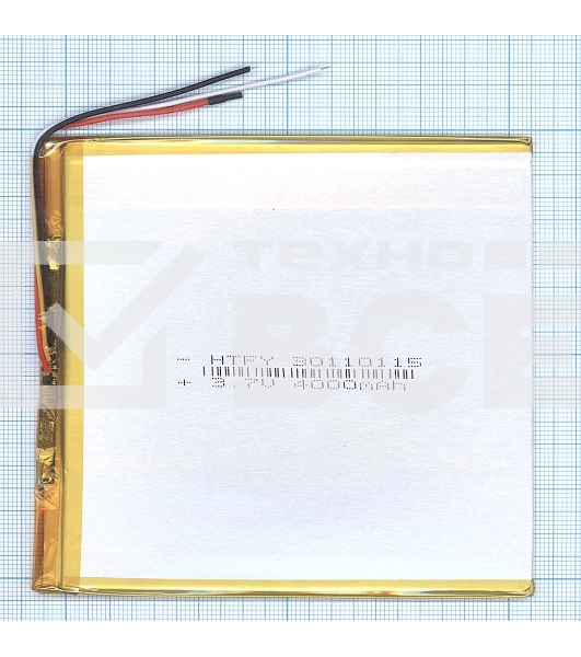 Аккумулятор Li-Pol (батарея) 3*110*115мм 3pin 3.7V/4000mAh