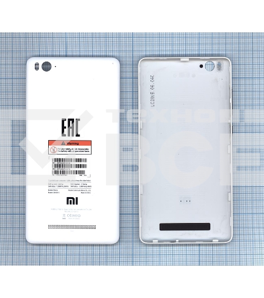 Задняя крышка для Xiaomi Mi 4 i белый