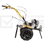 Мотоблок DPT-270X, 7 л.с., диск.сцеп, шир 90 см, глуб 35 см, фрез 3х4, ВОМ, передачи 2В/1Н  Denzel, фото2