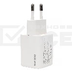 Зарядное устройство Cablexpert MP3A-PC-61, 20Вт GaN, 3А, QC4.0/PD, 1xUSB, 1xType-C, белый, пакет, фото5
