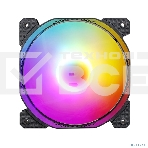 Вентилятор для корпуса Aerocool/Formula Cosmic 12BK ARPW ARGb черный, 120 мм, 1500 об/мин, 26.8 дБ, 4 pin, фото6