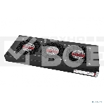 Модуль вентиляторный ЦМО, 3 вентилятора, колодка, черный R-FAN-3J-9005, фото3