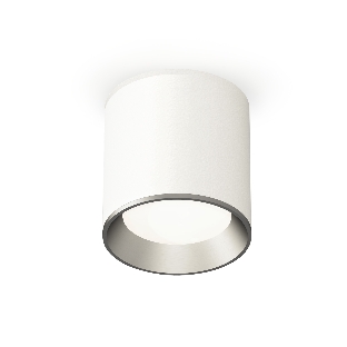 Светильник Ambrella Light XS6301004 SWH/PSL белый песок/серебро полированное MR16 GU5.3 (C6301, N6104)