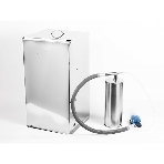 Коптильня  бытовая  холодного копчения  Дым Дымыч   модель 02Б - дымогенератор+емкость для копчения большая объемом 50 л, нержавеющая сталь, фото 1