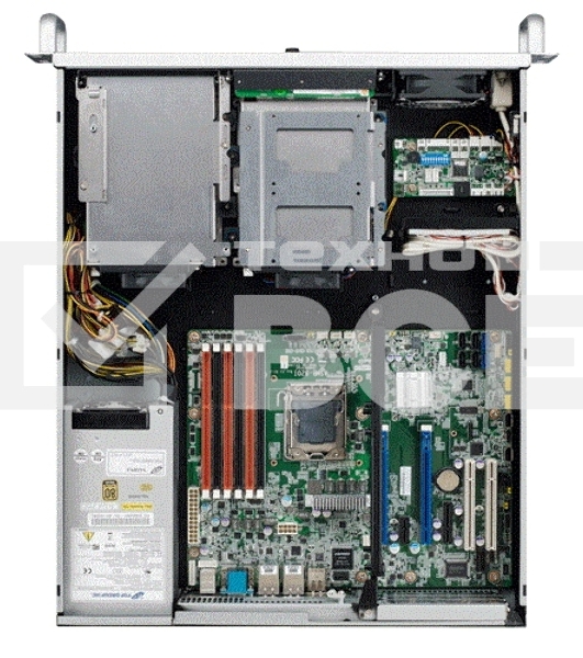 HPC-7242MB-00XE  2U Rackmount Chassis, ATX, Drive bays: 4*3.5