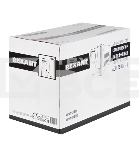 Стабилизатор напряжения AСН-1 500/1-Ц  Rexant