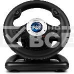 Руль SVEN GC-W500 (педали, вибро, скоба, лепестки, D-pad, 10 кл, резин. вставки, PC/Xinput), фото9