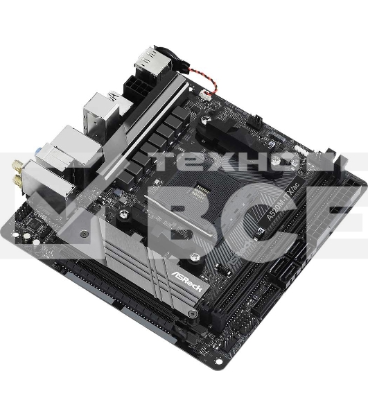 Материнская плата ASRock A520M-ITX/AC, AM4, AMD A520, 2xDDR4, 4xSATA, 1xM.2 PCIe, 1xPCIe 3.0 x16, 1xHDMI, 1xDP, 1x1Gb LAN, Wi-Fi, Bluetooth, 2xUSB-A 2.0, 3xUSB-A 3.2 Gen 1, 1xUSB-C 3.1, 3x3.5 мм, 7.1, Mini-ITX