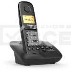 Радиотелефон Dect Gigaset A270A AM RUS черный автооветчик АОН, фото3