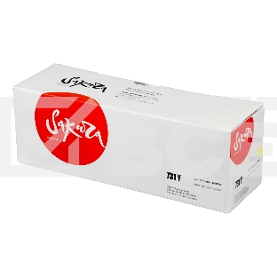 Картридж Sakura 731Y для Canon i-sensys LBP7100C/7110C, желтый, 1 500 к.