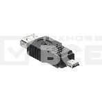 Переходник AF/miniBm USB 2.0 VCOM переходник USB(мама) на miniUSB, CA411, фото2