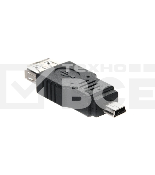 Переходник AF/miniBm USB 2.0 VCOM переходник USB(мама) на miniUSB, CA411