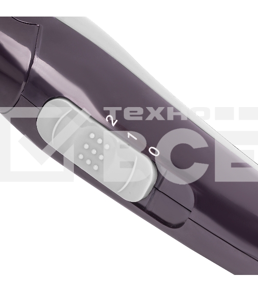 Фен для волос Galaxy Line GL 4338, фиолетовый,1200 Вт, 2 скорости потока воздуха, складная ручка, насадка-концентратор, подвесная петля, длина шнура питания 170 см