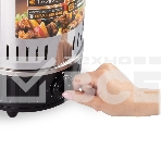 Шашлычница электрическая Endever Grillmaster 295, серебристый/черный, фото5