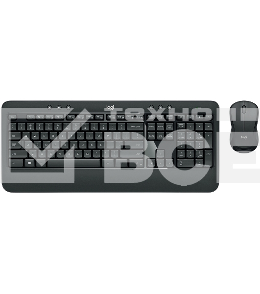 Комплект клавиатура+мышь беспроводной LOGITECH MK540 Advanced black (USB, 1000dpi) (920-008686)