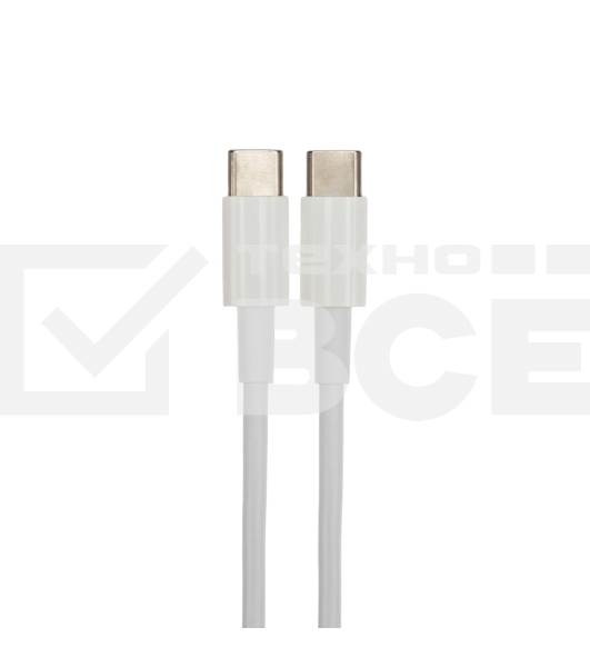 Кабель Type-C - Type-C PD 100W/1m/PVC/white/ Rexant