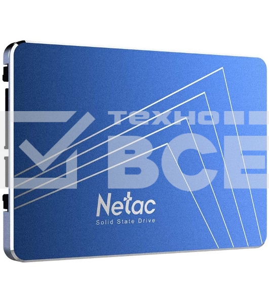 Накопитель SSD Netac N600S, 2TB, SATA III, 2.5