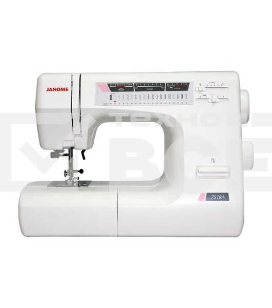 Швейная машина Janome 7518A белый