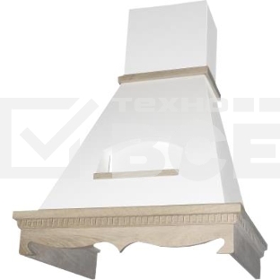 Вытяжка Elikor BELVEDER 60P-650-P3D BEIG/OAK UN